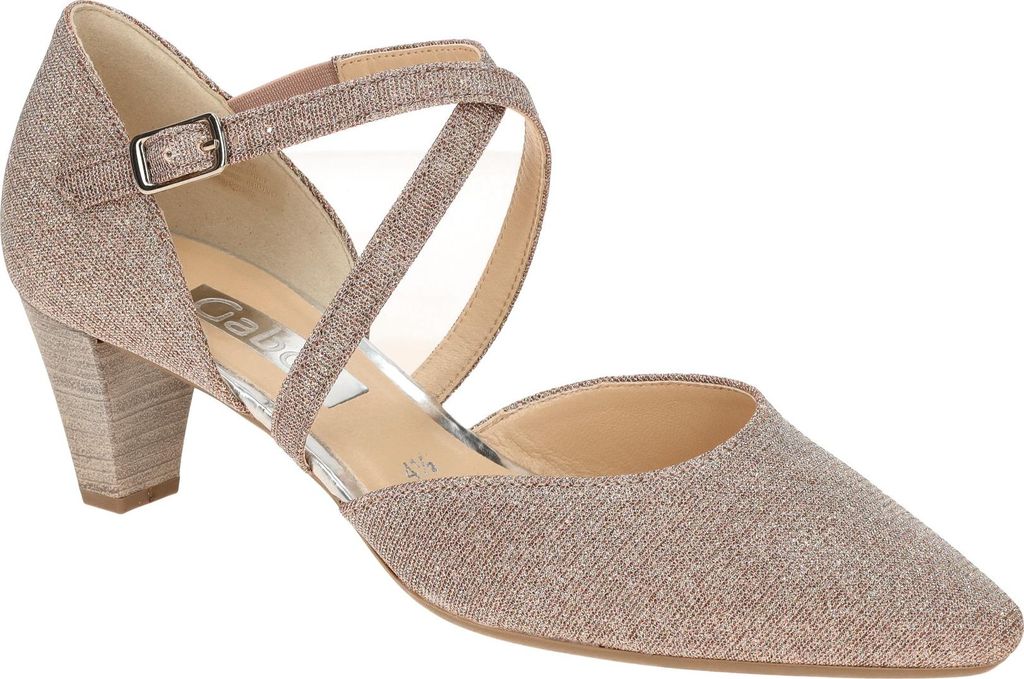 Gabor 01.363 Damenschuhe - Riemchen Pumps rose Elegant NEU