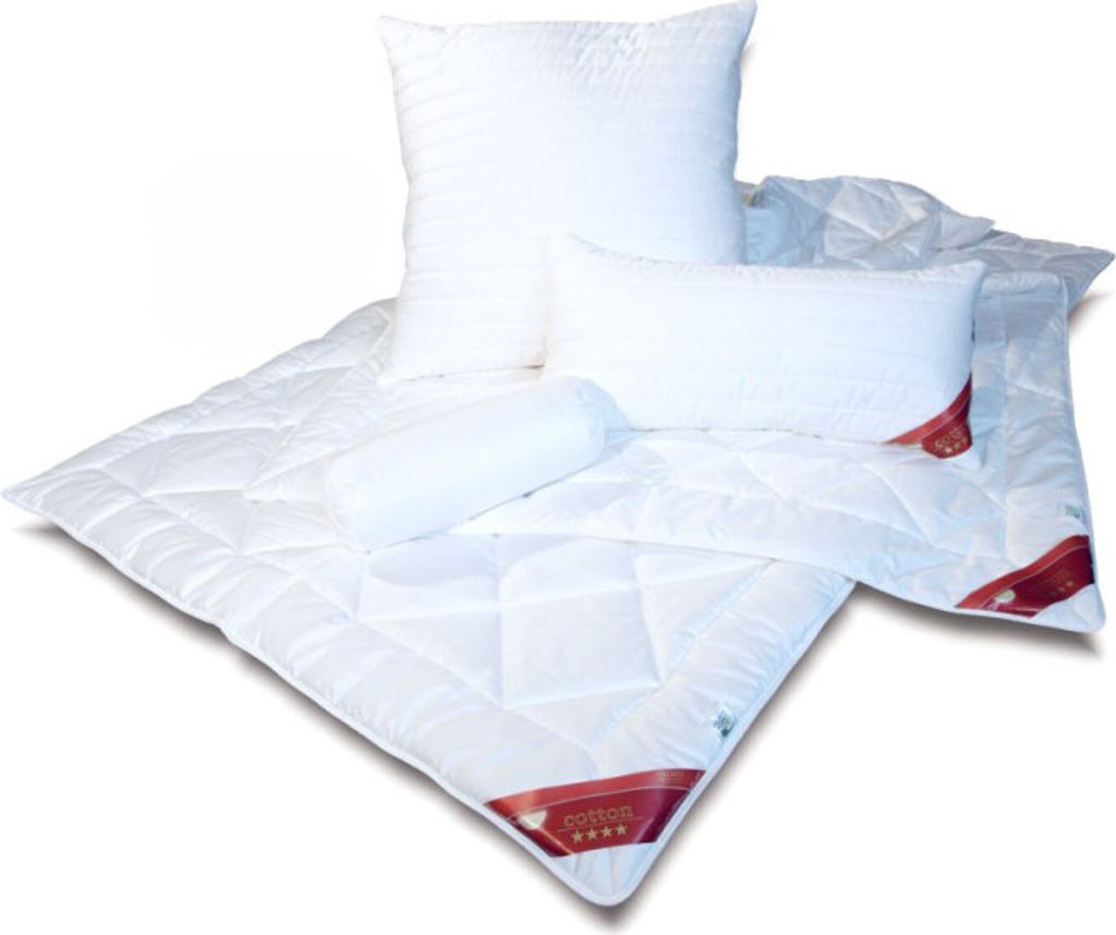 Baumwoll Sommer Bettdecke - Extra-Leicht Steppbett - Garanta BIO Baumwolle GOTS 200x200 cm