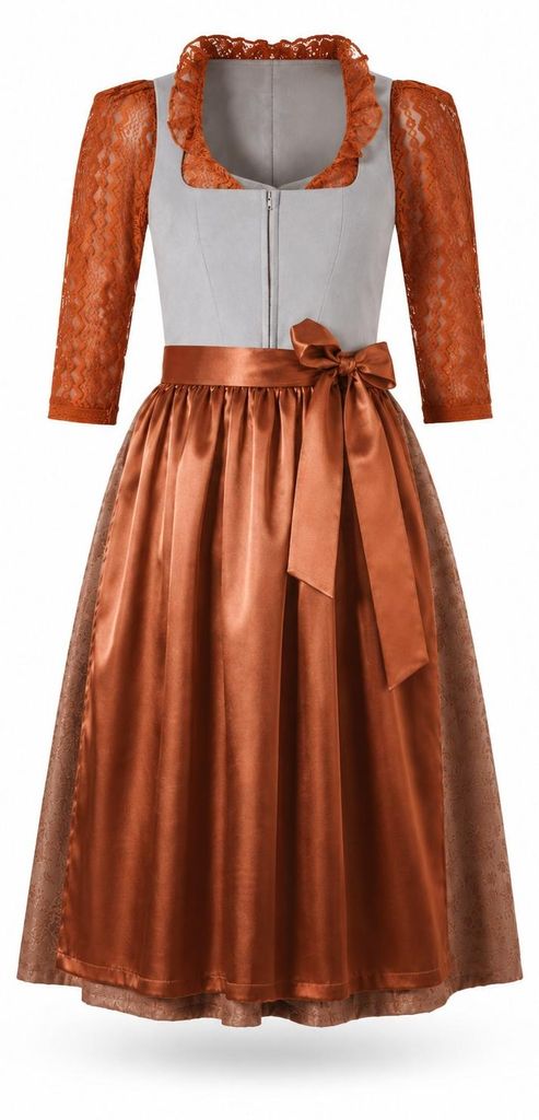 2-teiliges Trachtenkleid (Kleid + Schürze) in Produktbild 