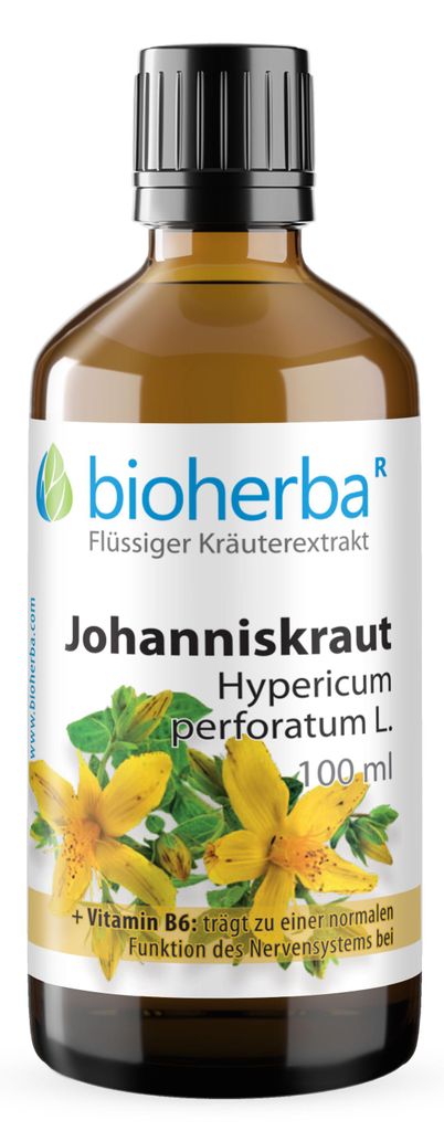 Bioherba Johanniskraut Tropfen Tinktur 100 ml Produktbild 