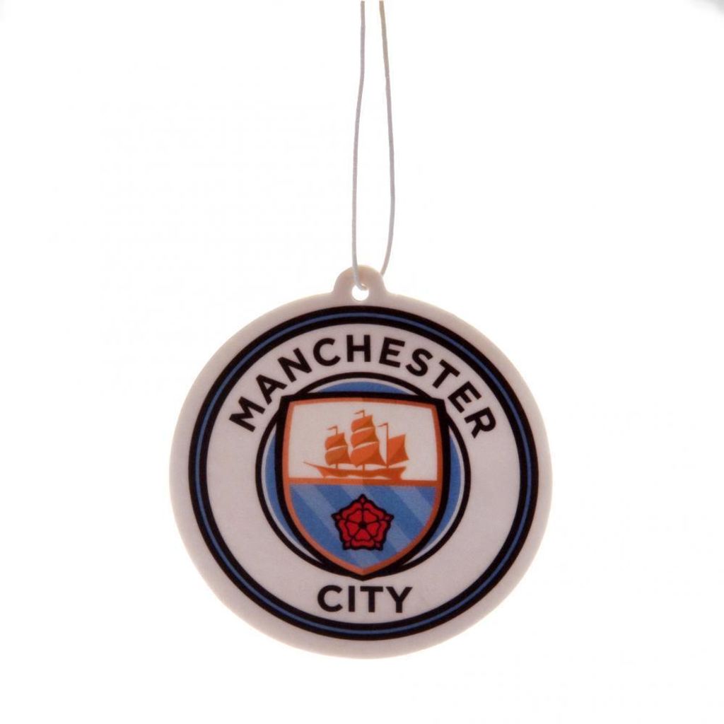 Manchester City FC Lufterfrischer TA255 (Einheitsgröße) (Weiß)