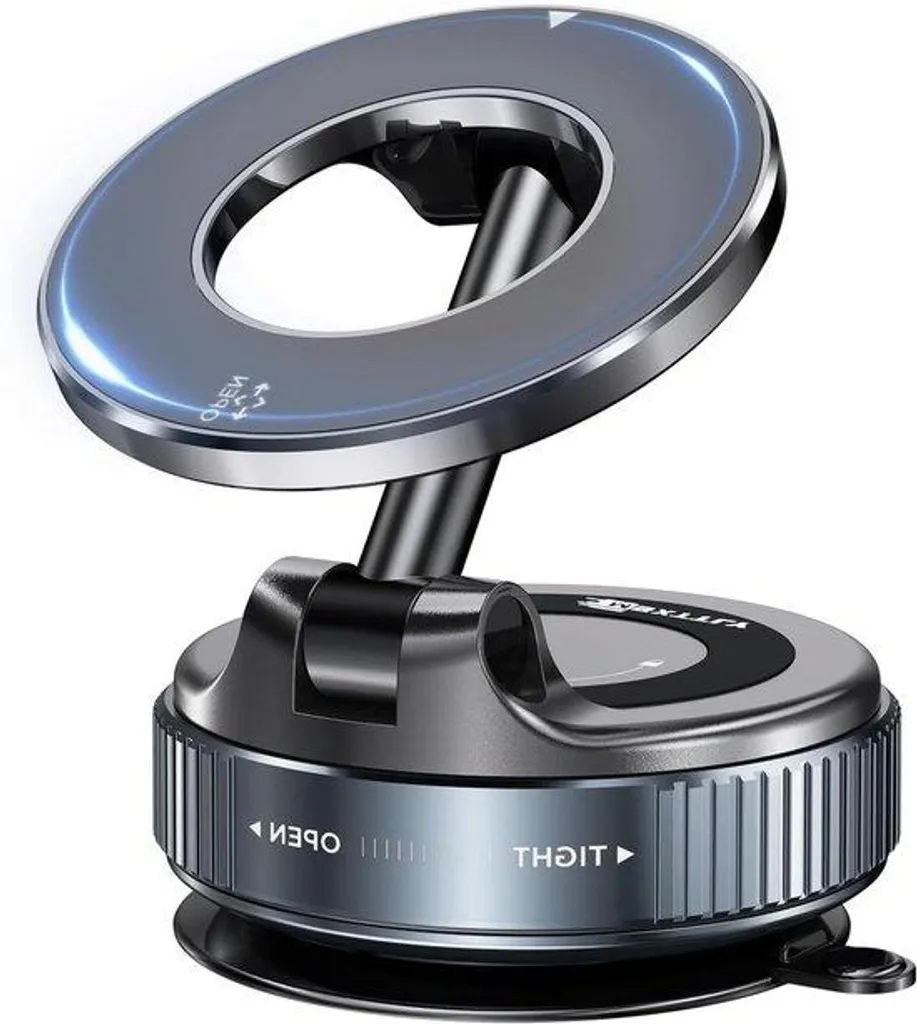 Support téléphone voiture magnétique pliable 360 à ventouse puissante