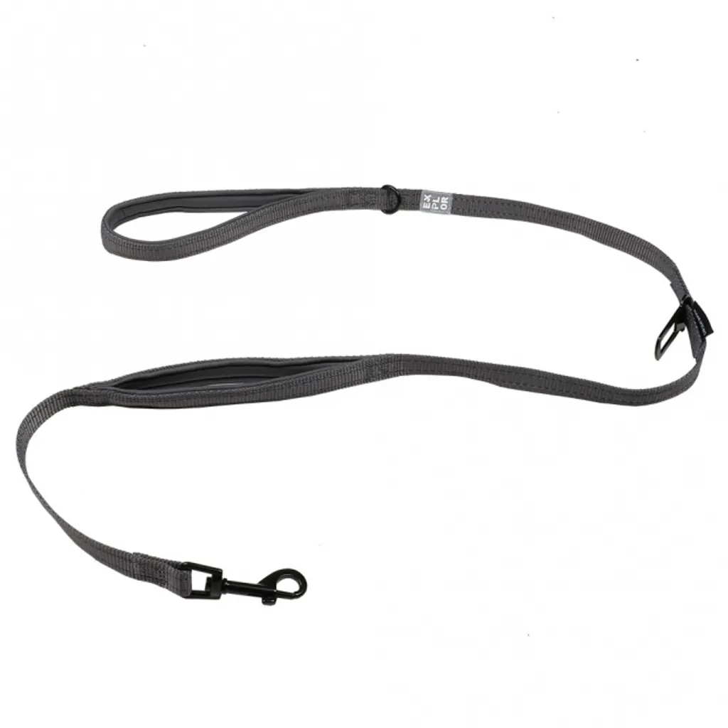 Laisse de sécurité On-The-Road Silver Reflective 130cm Duvoplus EXPLOR