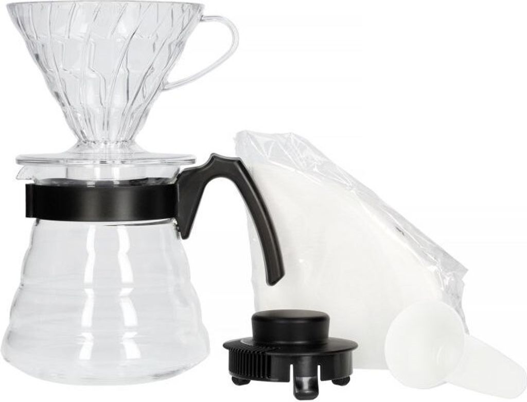 Zestaw HARIO V60 Craft Coffe drip +server+ filtry Obrázok produktu 