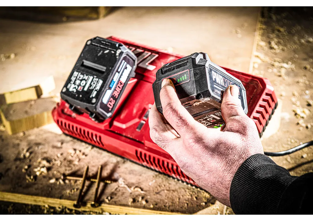 Chargeur double rapide Skil 20V puissance de charge 6.0A - 5