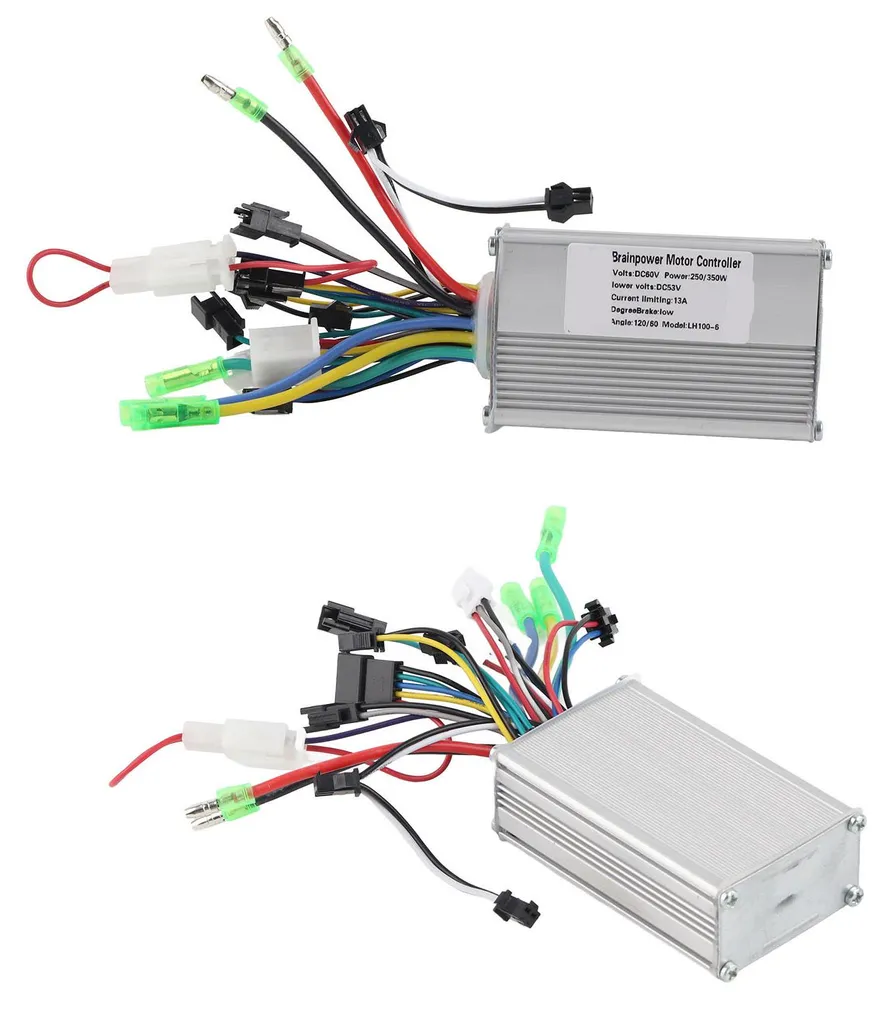 Écran LCD haute définition 60V pour scooter avec commande au guidon