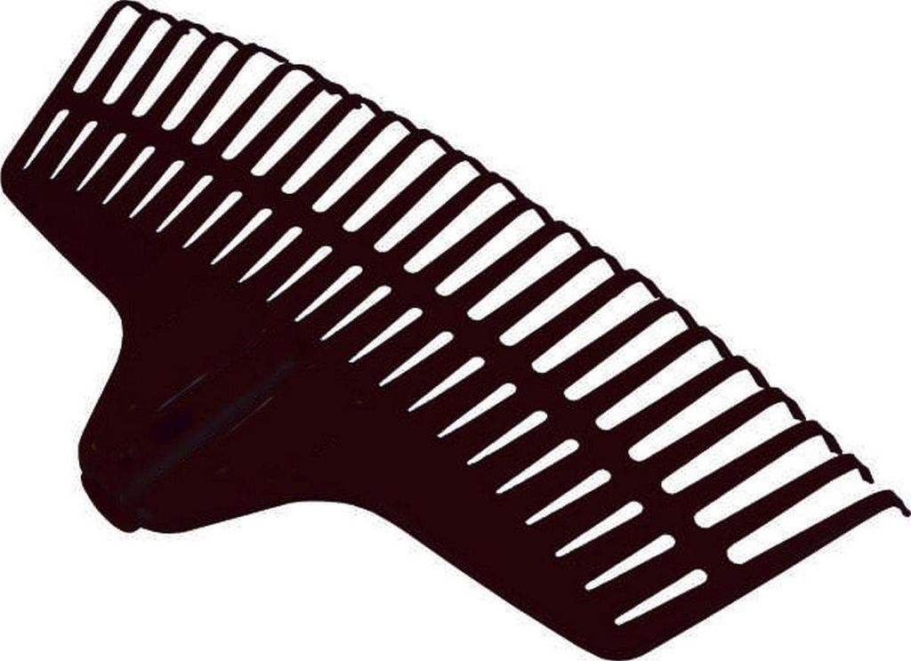Garten-Laubrechen schwarz M RETRO – Rechen für Laub & Gartenarbeit