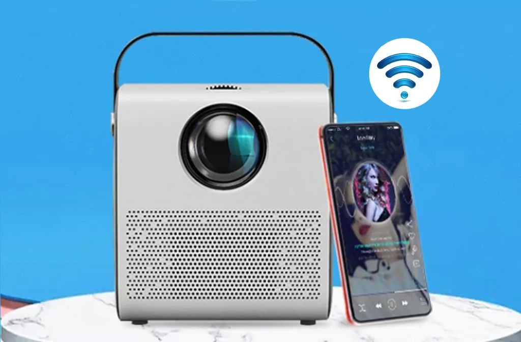 Projecteur Vidéo Connecté WLAN et Bluetooth pour Smartphone iOS Android - 3