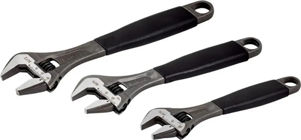 Clés à molette Bahco ADJUST 3-90 pour écrous difficiles de 20 à 31 mm