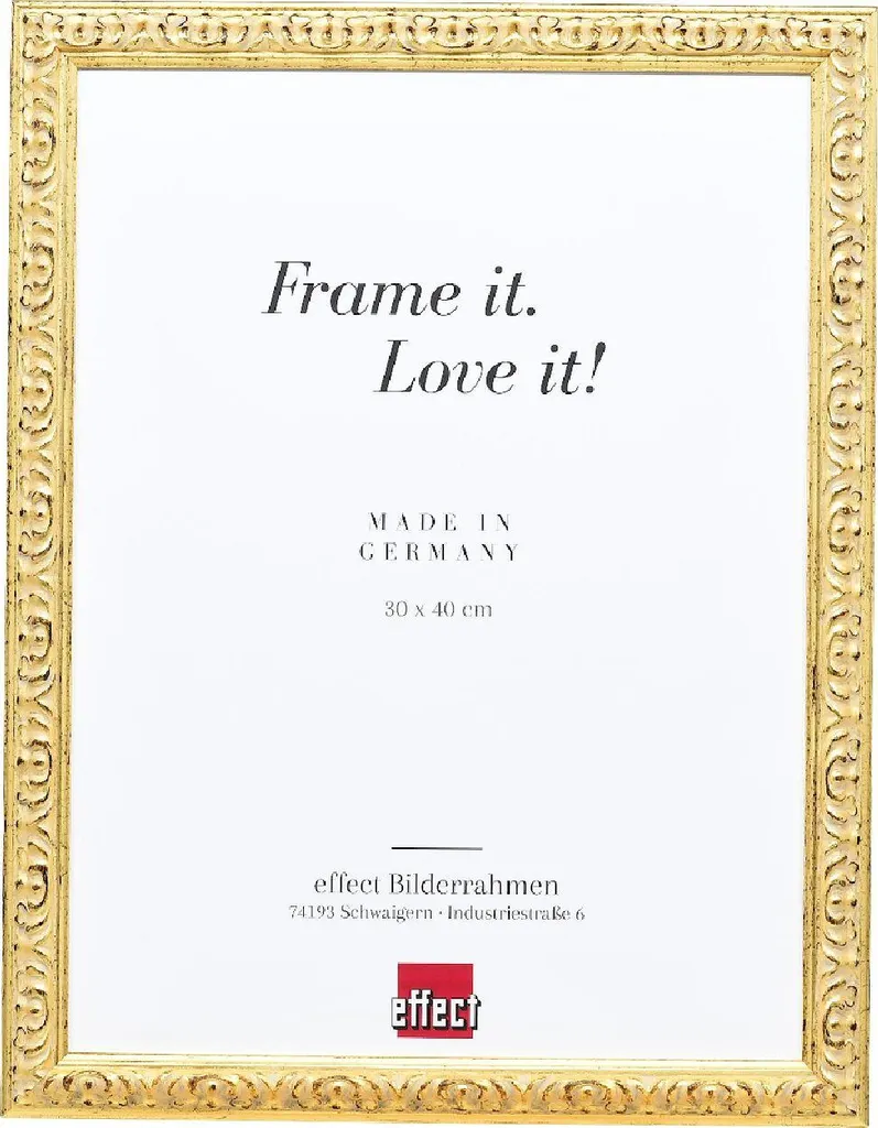 Cornice Oro 40x50 Barocca Profilo 86 - Must-Have Arredo Legno