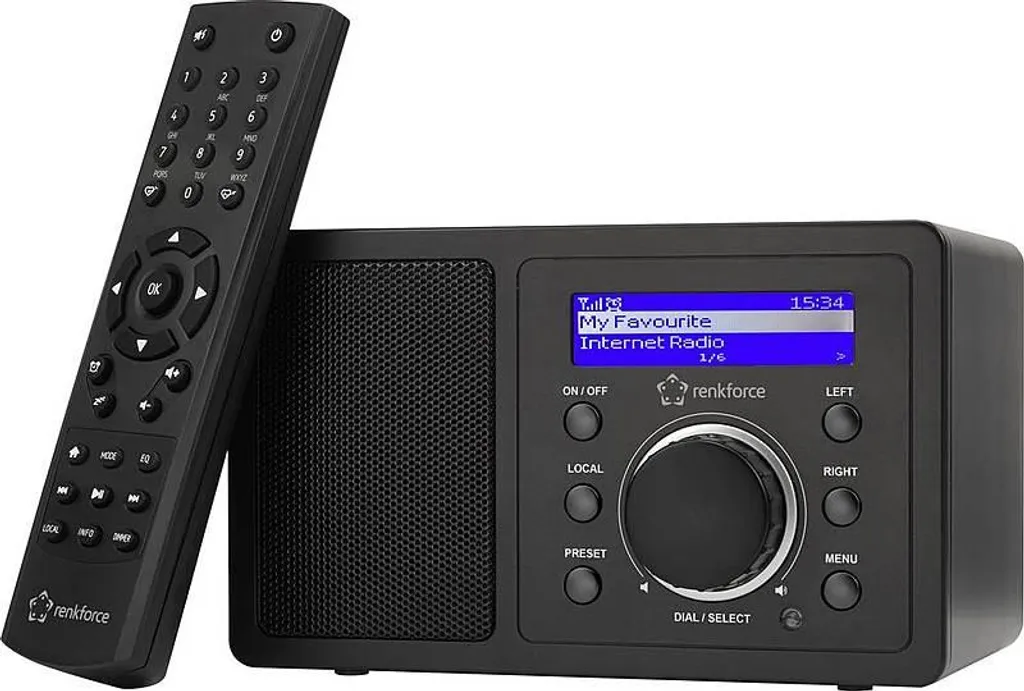 Radio Internet WiFi Renkforce Finis les Grésillements avec le Digital