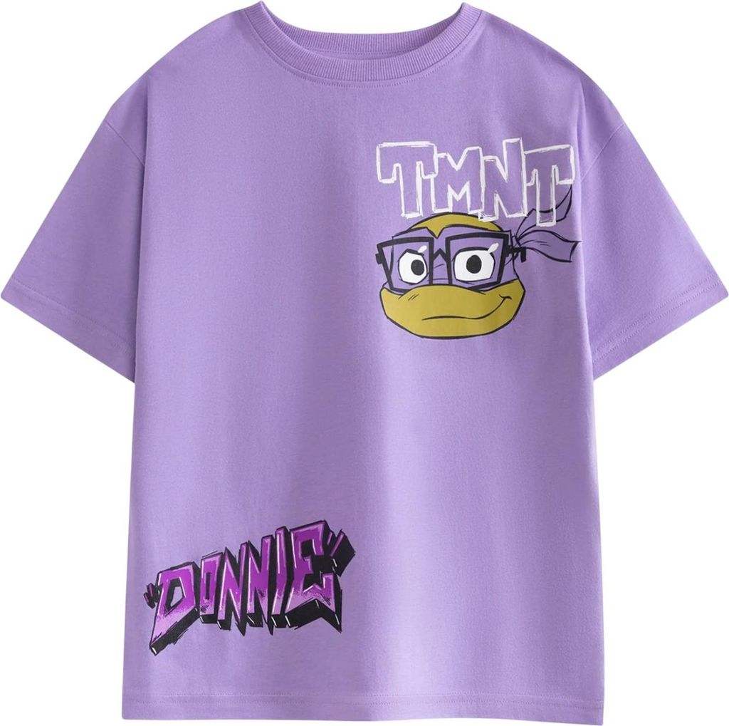 Teenage Mutant Ninja Turtles - T-Shirt für Jungen NS9112 (104) (Violett)