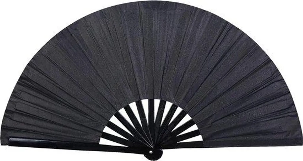 Éventail bambou contre la chaleur en festival accessoire grand format