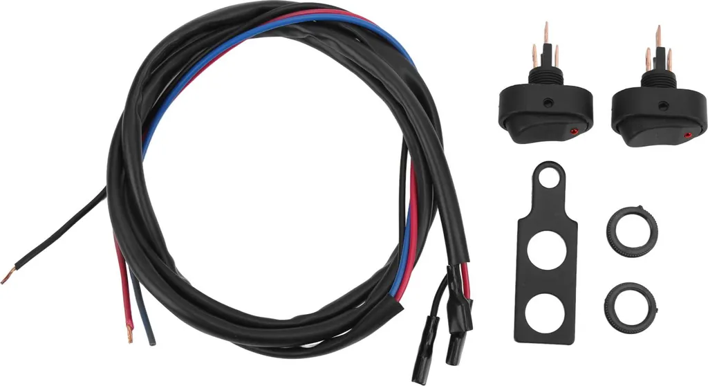 Interruttore a leva con sicura - 12V - Rosso - 20A | Autoricambi SanMauro
