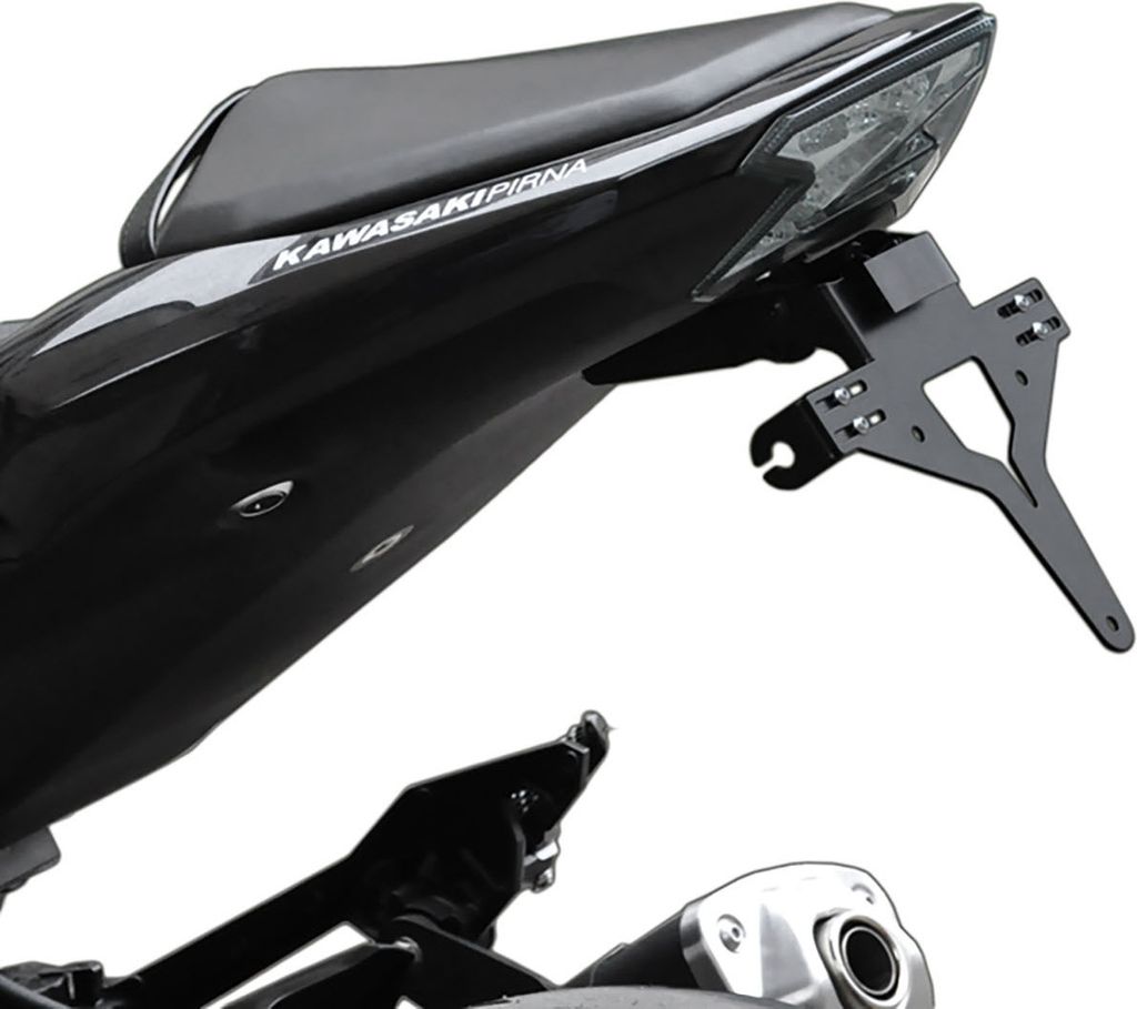 ZIEGER Kennzeichenhalter kompatibel mit Kawasaki Z 800 / e BJ 2013-16