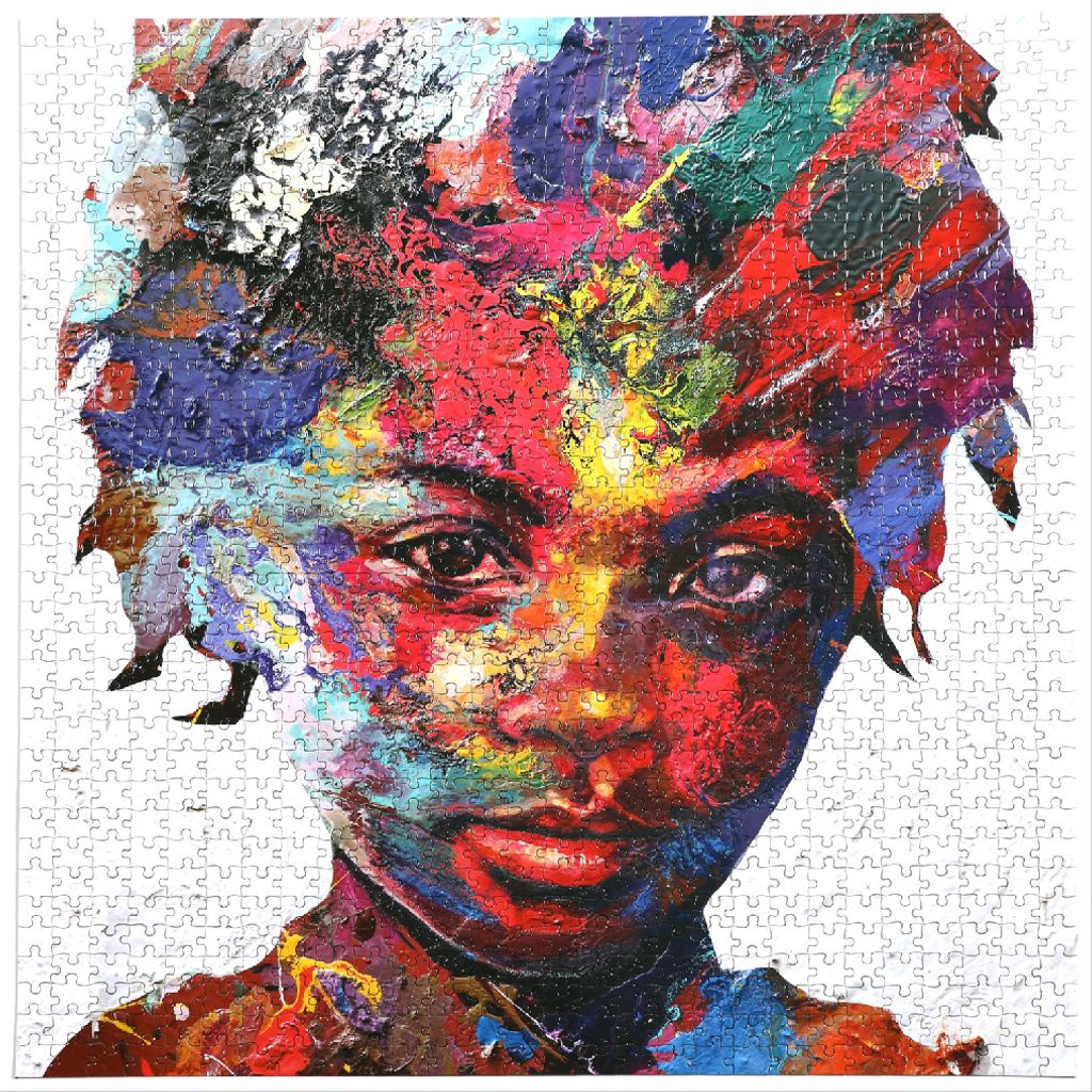 EEBOO Quadratisches Puzzle Angela 1000 Teile