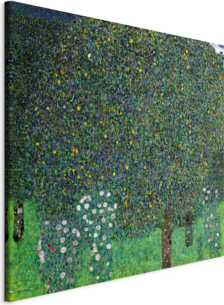 Arredo Parete Moderno: Quadro 60x60 Rose tra gli Alberi TNT l-G-10162-b-a