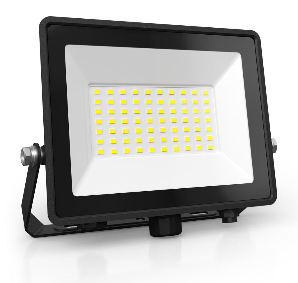 Ledvion ECO LED Strahler Außen 50W wasserdicht IP65 6500K Produktbild 