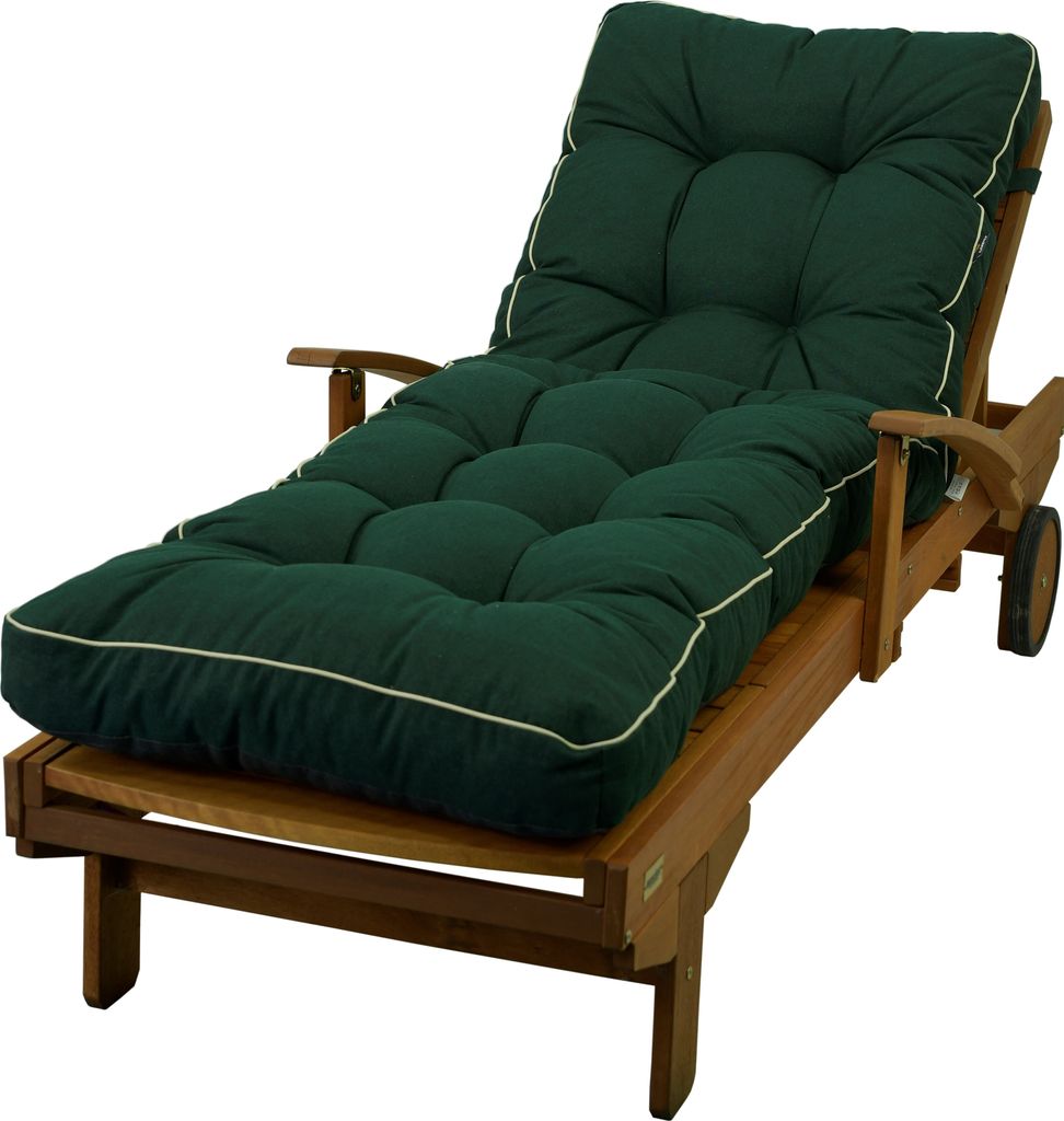 AMPO Gartenliege Liegenauflage Auflage Liege Kissen Sonnenliege Polsterkissen