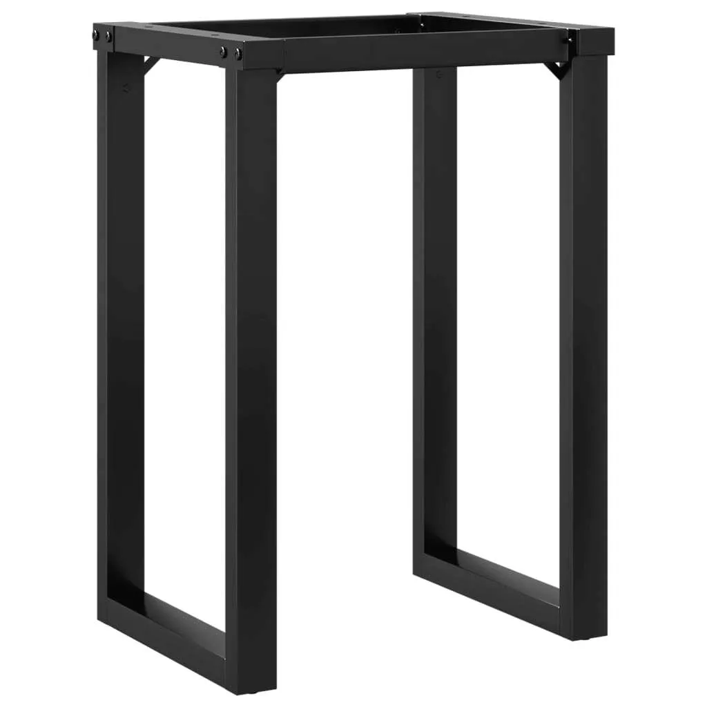 Gambe Tavolo O-Frame 60x40x73 cm in Acciaio SYFAX - Stile Industriale