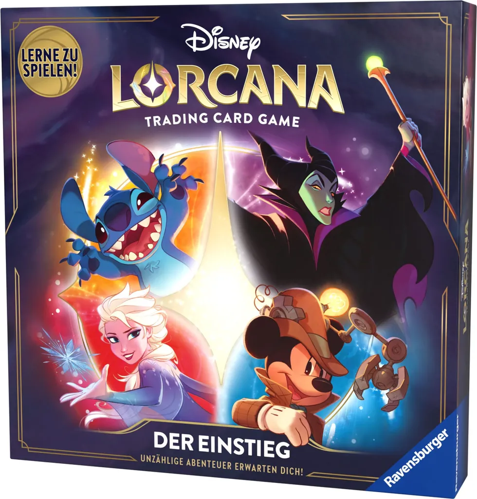 Disney Lorcana Set 5 Ciel Scintillant avec Cartes Brillantes Foil