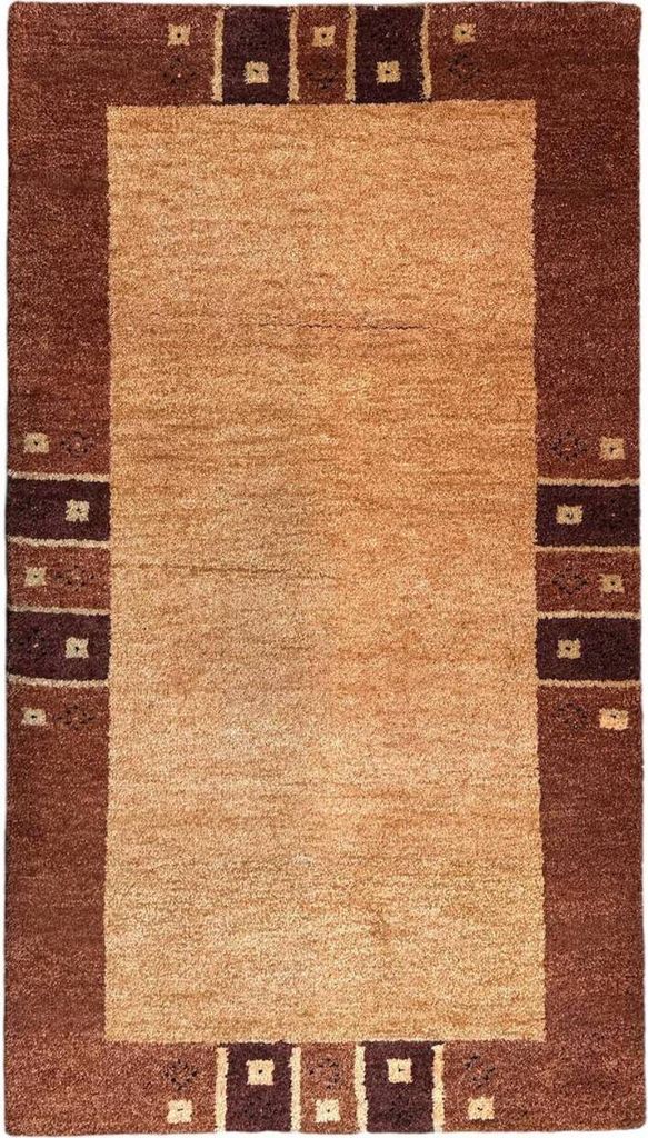 Teppich GABBEH ROYAL | Farbe: Apricot; Größe: 200x250 cm | strapazierfähig und leicht zu reinigen | Wohnzimmer | Schlafzimmer