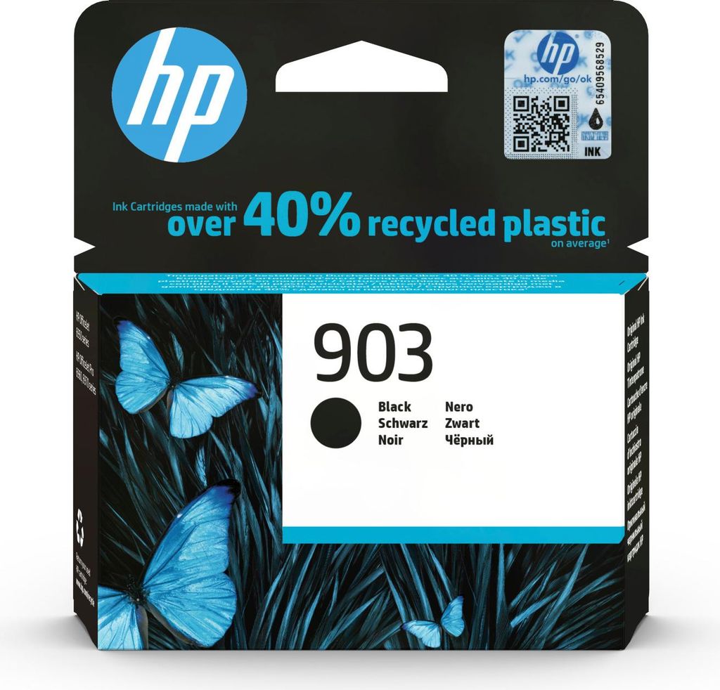 HP 903 Black Original Ink Cartridge Cartuccia d'Inchiostro Immagine del prodotto 