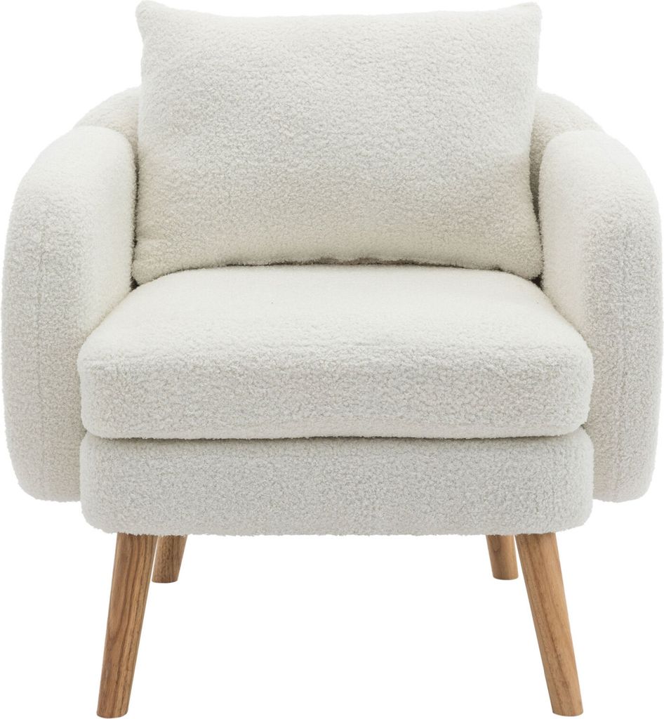 Fortuna Lai Čalouněné křeslo s polštářem Lounge Chair Sofa Obrázek produktu 9