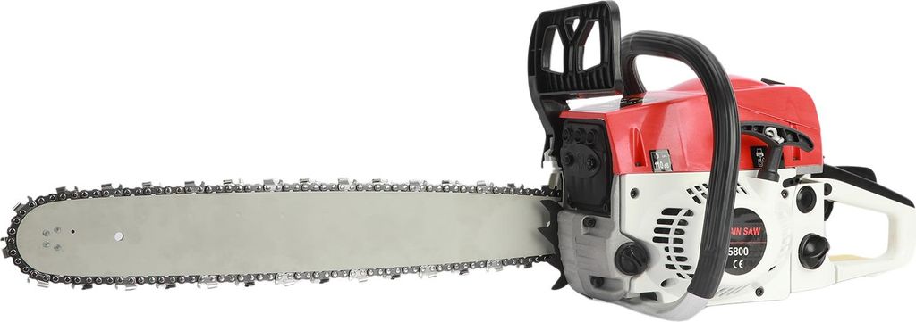 1 Set Benzin-Kettensäge, leistungsstark, multifunktional, 58 Kubikzentimeter, rostbeständig, für Holzschnitte