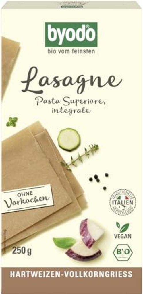 Těstoviny - Lasagne celozrnné 250g Obrázek produktu 