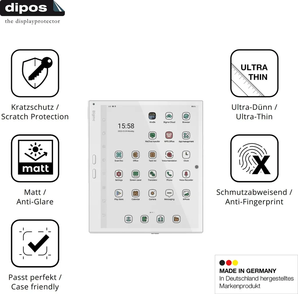 Pellicole Prottetive effetto carta per Kindle