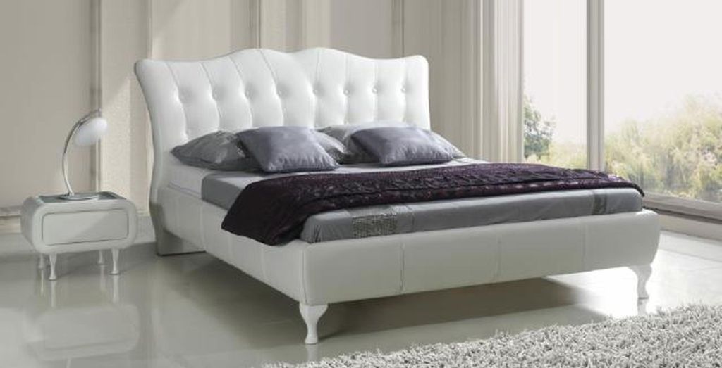 Bett Chesterfield Polsterbett Luxus Doppel Schlafzimmer Designbett Betten Neu