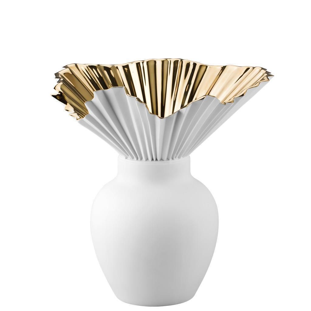 Rosenthal Vase 27 cm Gold titanisiert 14438-426157-26027