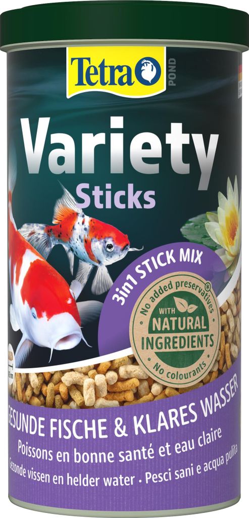 Tetra Pond Variety Sticks 1 l / 150 g Produktbild 