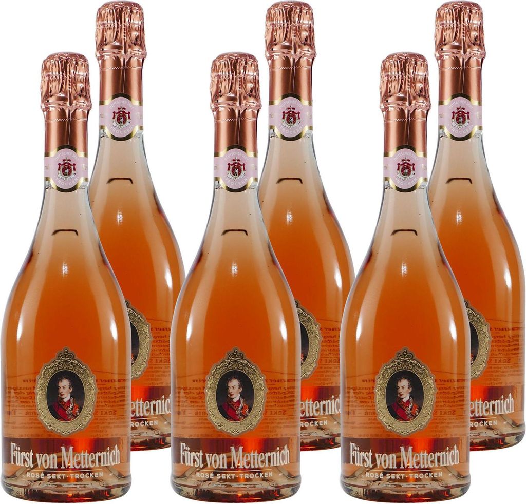 Fürst von Metternich Sekt Rosé trocken | 12,5 % vol | 0,75 Produktbild 