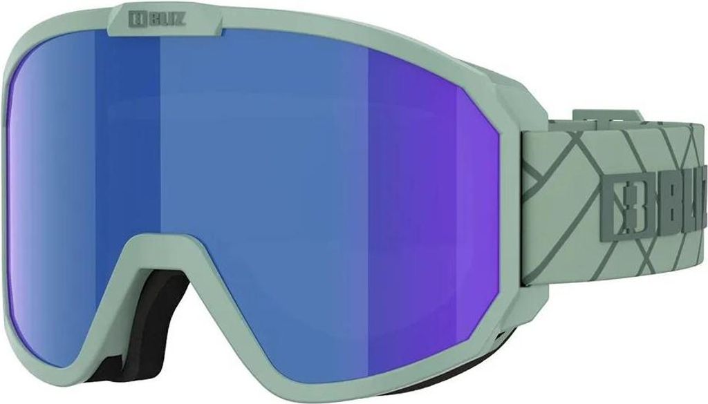 Bliz Rave Skibrille Grün Brown Blue/CAT3 Herren,Damen Grün Brown Blue/CAT3