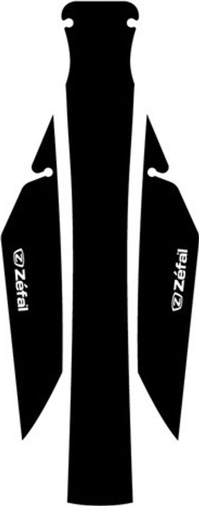 Zéfal 2561A Hinterrad-Spritzschutz Shield Lite XL weiß/schwarz, weiß/schwarz
