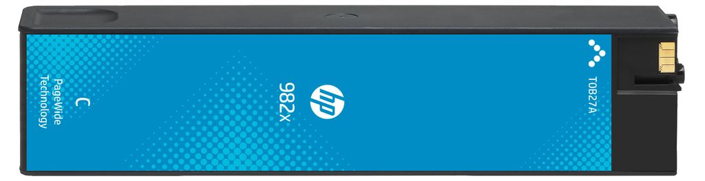 HP 982X Cyan PageWide-Tintenpatrone hohe Reichweite – 116 Produktbild 