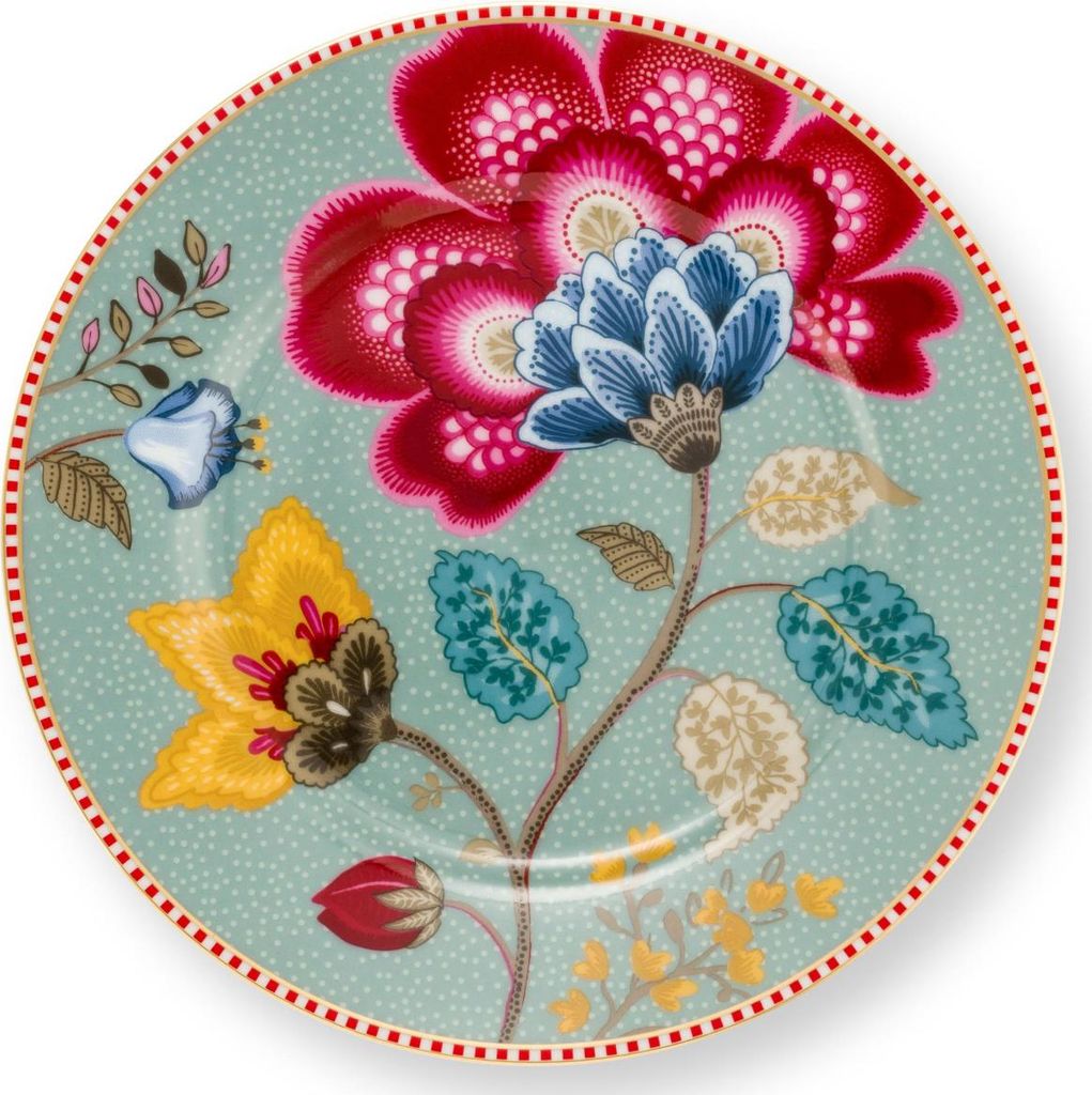 PIP STUDIO Blooming Tales Fantasy Blue Teller 17cm