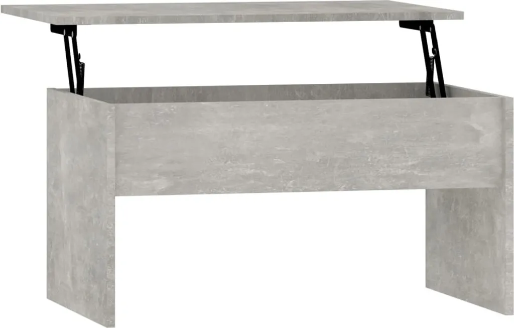 Offerta Tavolino Salotto 80x50,5 Grigio Cemento SYFAX Multistrato