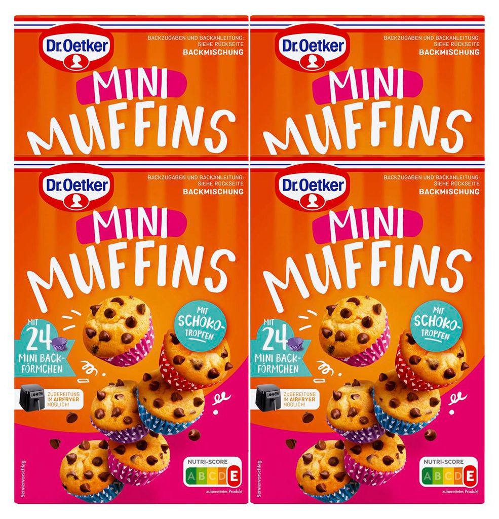 Dr. Oetker Mini Muffins, 4x 270g
