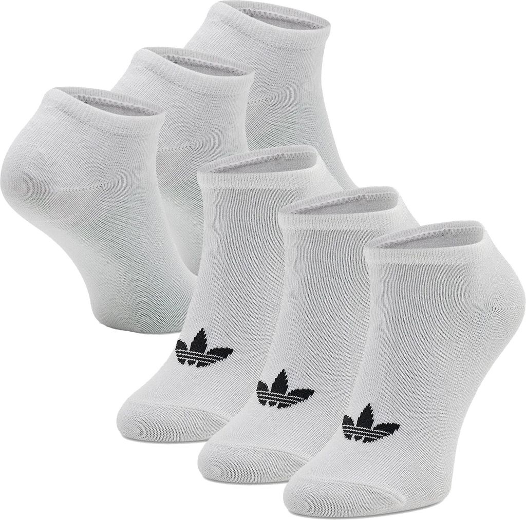 Adidas Knöchelsocken weiß Trefoil Liner 3er-Pack S20273 L Produktbild 