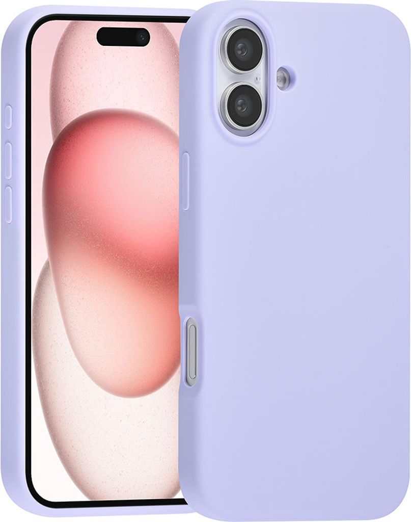 TUNIQ iPhone 16 Plus Back cover case - Premium Liquid silicone - Purple