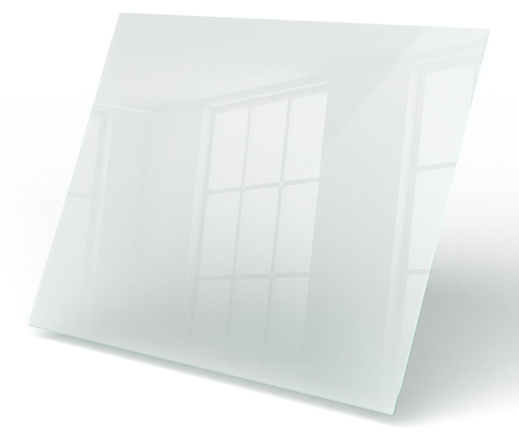 Glasplatte Milchglas – 80x60 cm – Tischplatte Küche – Produktbild 