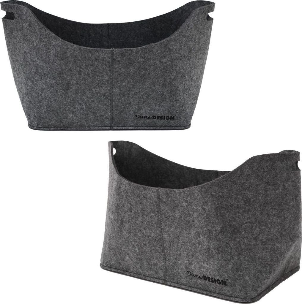 XL Filztasche 40x25x30cm Filzkorb 15KG Kaminholz-Tasche Produktbild 
