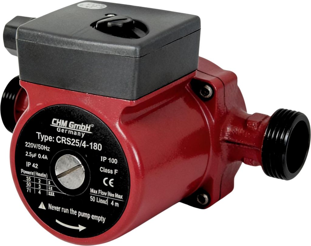 Pompe de circulation à 3 niveaux CRS25/4-180 Image du produit 