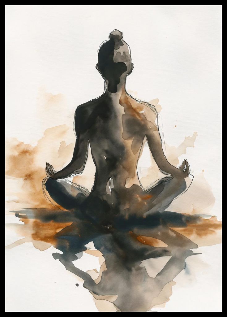 Plakat 42x59,4cm Seelenruhe Dein Frieden