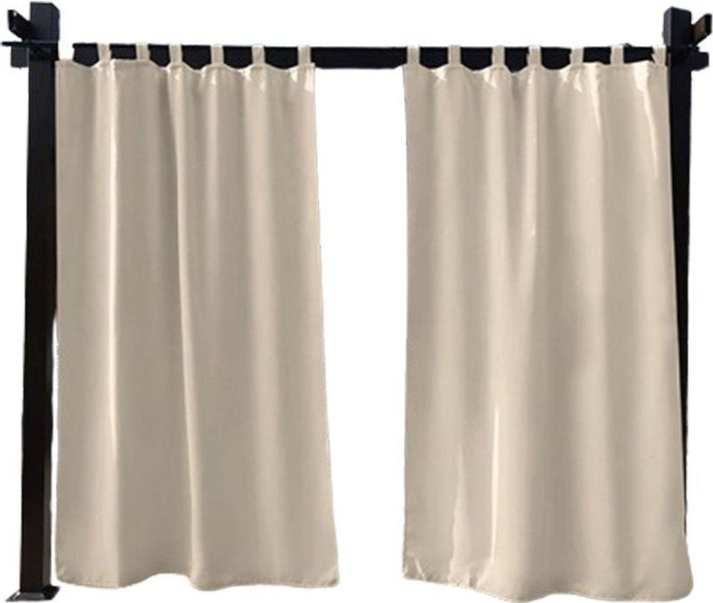 Outdoor Gardinen Sonnenschutz & Sichtschutz H 213 x B 132 cm 1er