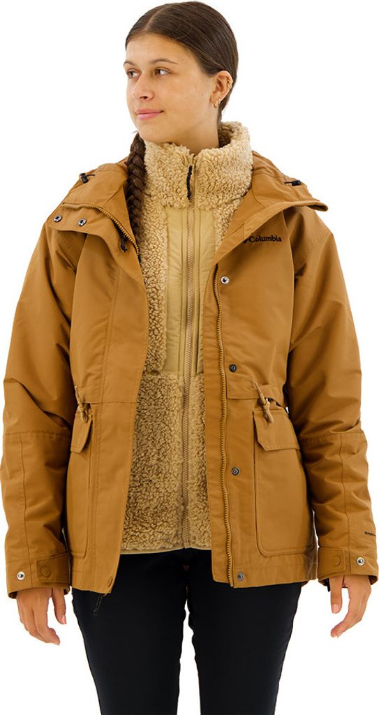 Columbia Drop Ridge Ii Abnehmbare Jacke Braun S Frau Braun S