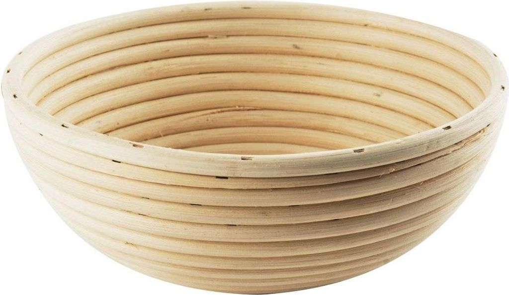 Orion Gärkorb Aus Rattan – Ähren-Muster, Maße 26x13x9 Cm, Für Brotteig & Gebäck
